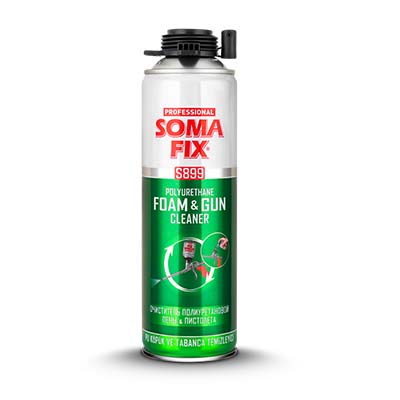 SOMAFIX 500ML PU FOAM CLEANER S899