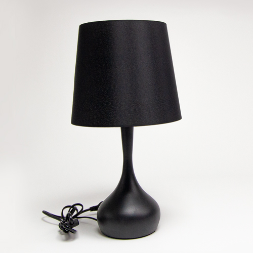 LV-T8315 BLACK D220*H420 TABLE LAMP