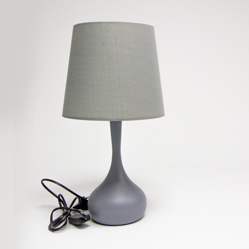 LV-T8315 GRAY D220*H420 TABLE LAMP