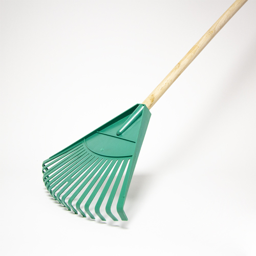 PLASTIC GARDEN RAKE 16T