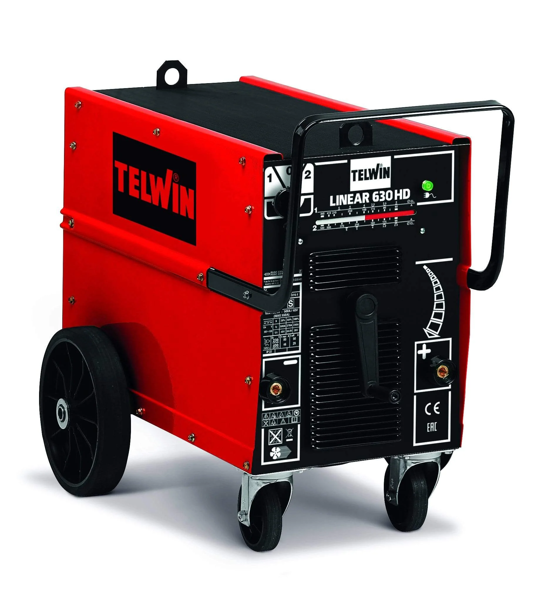 TELWIN LINEAR 430 HD + ACX 230-400V MMA RECTIFIED WELDING MACHINE 819090