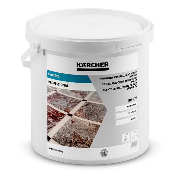 KARCHER RM775 5KG FLOOR PRO HIGH GLOSS CRYSTALLISING AGENT POWDER