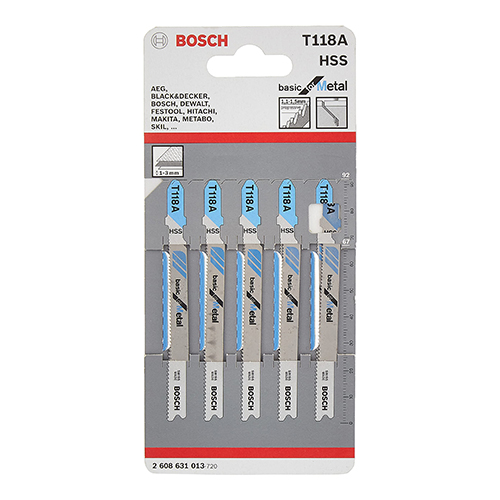 BOSCH SAW BLADE SET;RB-100ERV T 118A#2608631964