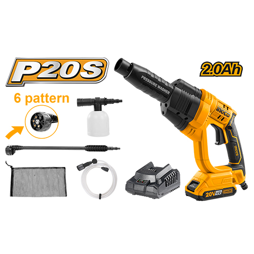 CORDLESS PRESSURE WASHER 20V-C2 #CPWLI20082