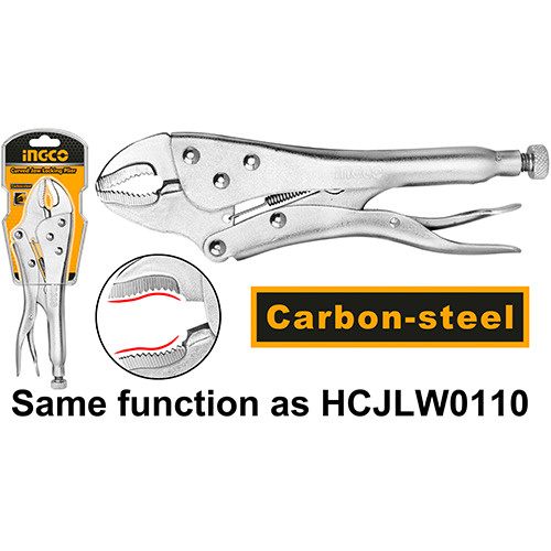 Curved jaw locking plier 10″  #HCJLW0210