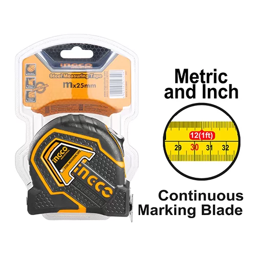 Steel measuring tape 5mx19mm #HSMT88052