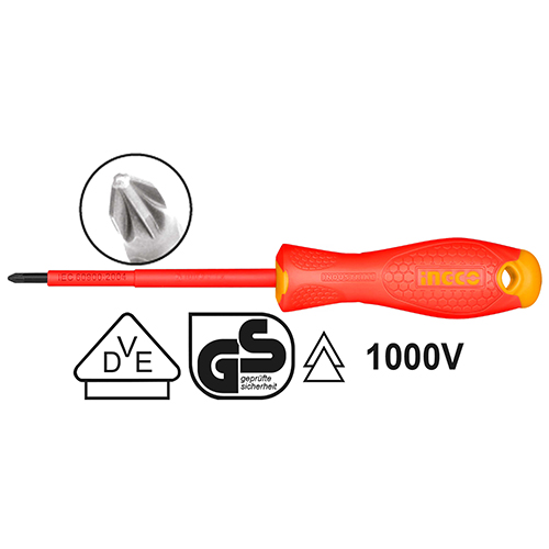 Insulated Screwdriver PH 100mm #HISD81PH2100