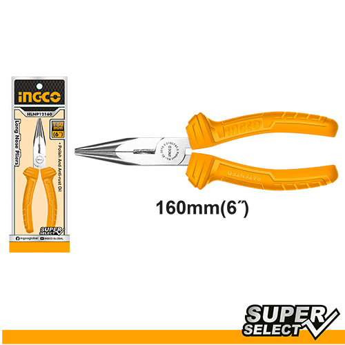 Long nose pliers 6″  #HLNP12160