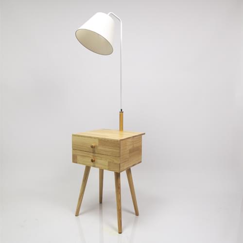 LV-F8383 LOG COLOR	L350*W400*H1450 STANDING LAMP