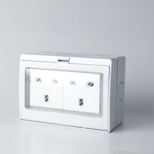 2 Gang Socket 16A 250V #L-2S