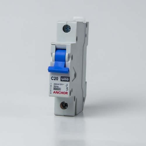 ANCHOR MCB 20A 1P # 98004
