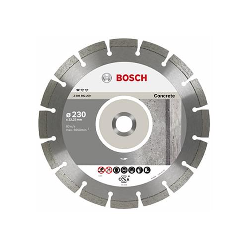 DIAMOND CUTTING DISC CONCRETE 230X22,23X2.3X10