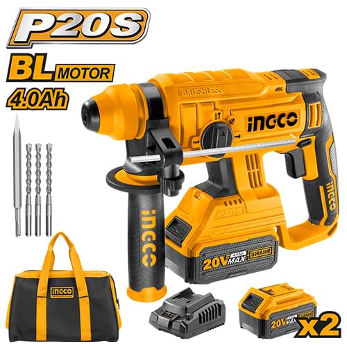 CORDLESS ROTARY HAMMER SET 20V #CRHLI22012